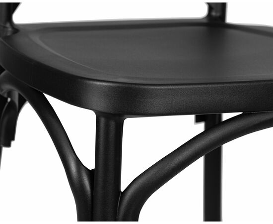 Набор 2 шт Стул обеденный DOBRIN ZILAN, цвет чёрный (B-03), Вариант: цвет чёрный (B-03), изображение 8 | Интернет магазин мебели и декора LifeDekor