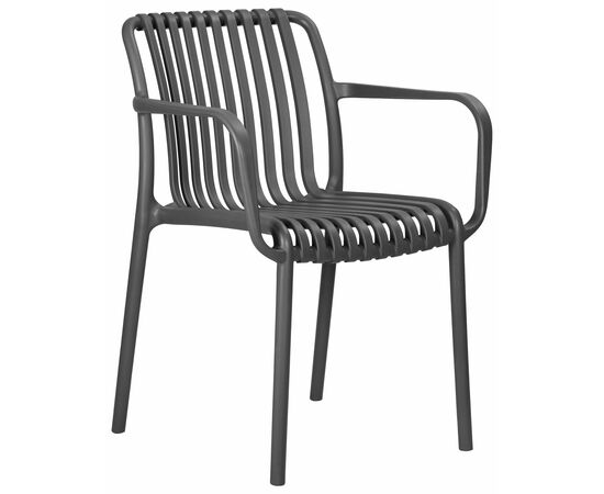 Набор 3 шт Стул обеденный DOBRIN WALTER, темно-серый (GR-04), Вариант: тёмно-серый (GR-04) | Интернет магазин мебели и декора LifeDekor