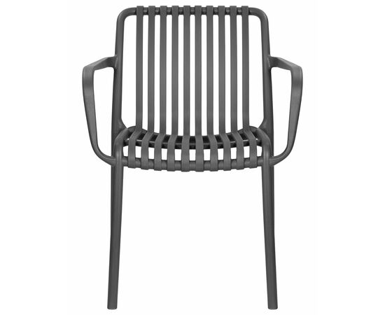 Набор 3 шт Стул обеденный DOBRIN WALTER, темно-серый (GR-04), Вариант: тёмно-серый (GR-04), изображение 6 | Интернет магазин мебели и декора LifeDekor