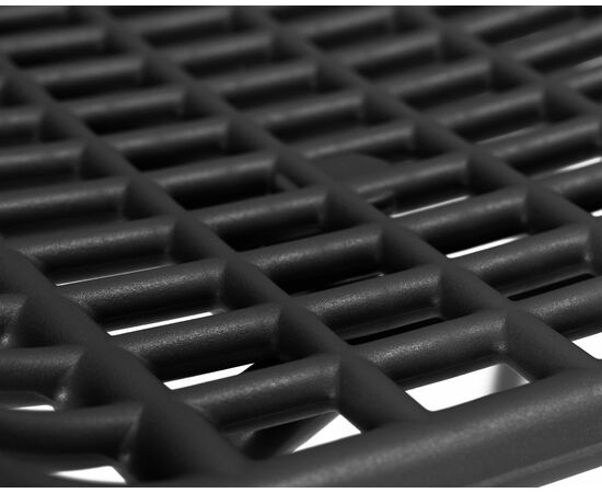 Набор 4 шт Стул обеденный DOBRIN ROSS, темно-серый (GR-04) без подушки, Вариант: темно-серый (GR-04) без подушки, изображение 11 | Интернет магазин мебели и декора LifeDekor