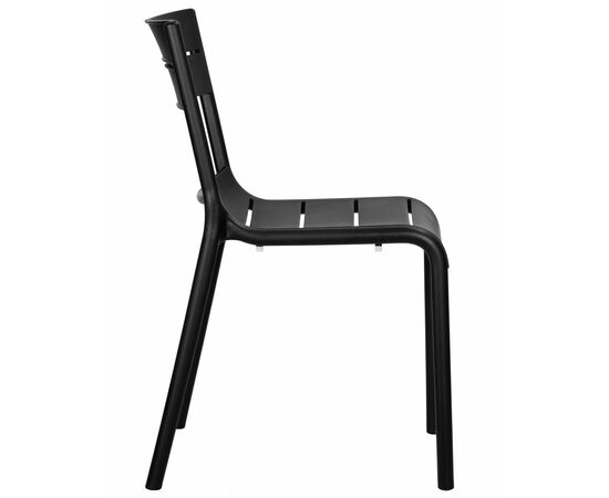 Набор 4 шт Стул обеденный DOBRIN TIM, черный (B-03), Вариант: чёрный (B-03), изображение 4 | Интернет магазин мебели и декора LifeDekor