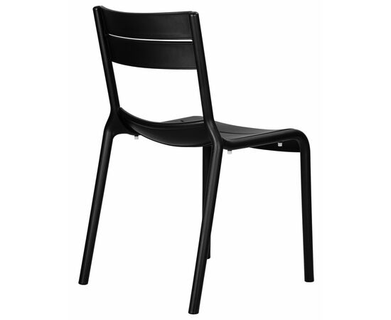 Набор 4 шт Стул обеденный DOBRIN TIM, черный (B-03), Вариант: чёрный (B-03), изображение 5 | Интернет магазин мебели и декора LifeDekor