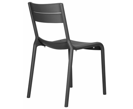 Набор 4 шт Стул обеденный DOBRIN TIM, темно-серый (GR-04), Вариант: тёмно-серый (GR-04), изображение 5 | Интернет магазин мебели и декора LifeDekor