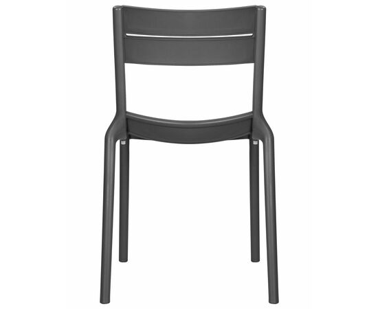 Набор 4 шт Стул обеденный DOBRIN TIM, темно-серый (GR-04), Вариант: тёмно-серый (GR-04), изображение 6 | Интернет магазин мебели и декора LifeDekor