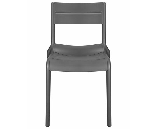 Набор 4 шт Стул обеденный DOBRIN TIM, темно-серый (GR-04), Вариант: тёмно-серый (GR-04), изображение 7 | Интернет магазин мебели и декора LifeDekor