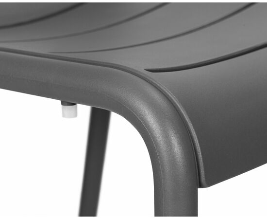 Набор 4 шт Стул обеденный DOBRIN TIM, темно-серый (GR-04), Вариант: тёмно-серый (GR-04), изображение 8 | Интернет магазин мебели и декора LifeDekor