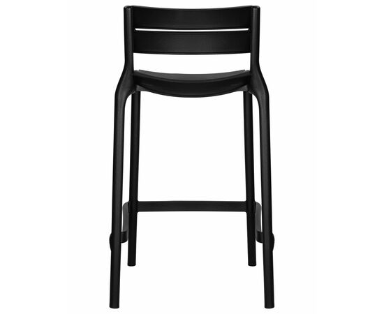 Набор 4 шт Стул полубарный DOBRIN NESSA, черный (B-03), Вариант: чёрный (B-03), изображение 6 | Интернет магазин мебели и декора LifeDekor