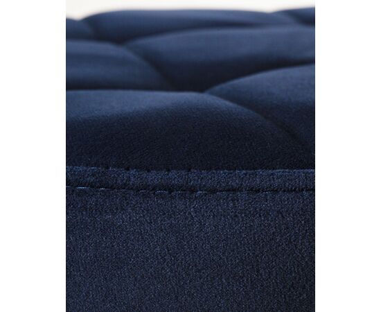 Набор 2 шт Табурет барный DOBRIN BRUNO, синий велюр (MJ9-117), Вариант: синий велюр (MJ9-117), изображение 5 | Интернет магазин мебели и декора LifeDekor