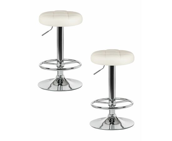 Набор 2 шт Табурет барный DOBRIN BRUNO, кремовый, Вариант: кремовый | Интернет магазин мебели и декора LifeDekor