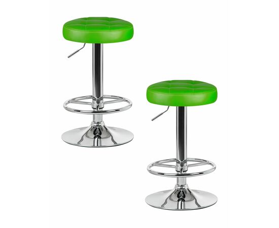 Набор 2 шт Табурет барный DOBRIN BRUNO, зелёный, Вариант: зелёный | Интернет магазин мебели и декора LifeDekor