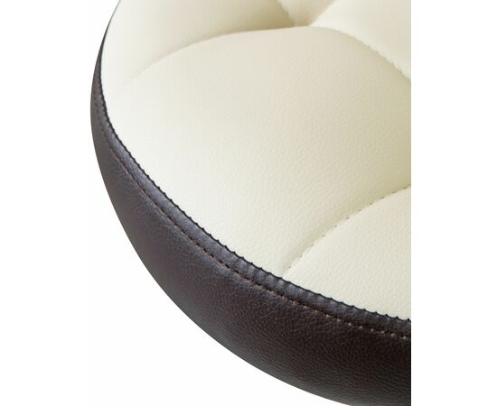 Набор 2 шт Табурет барный DOBRIN BRUNO, кремово-коричневый, Вариант: кремово-коричневый, изображение 4 | Интернет магазин мебели и декора LifeDekor