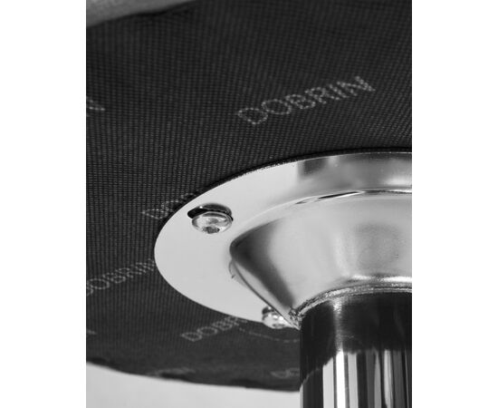 Набор 2 шт Табурет барный DOBRIN BRUNO, серый велюр (MJ9-75), Вариант: серый велюр (MJ9-75), изображение 6 | Интернет магазин мебели и декора LifeDekor