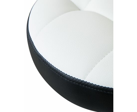 Набор 2 шт Табурет барный DOBRIN BRUNO, бело-чёрный, Вариант: бело-чёрный, изображение 4 | Интернет магазин мебели и декора LifeDekor