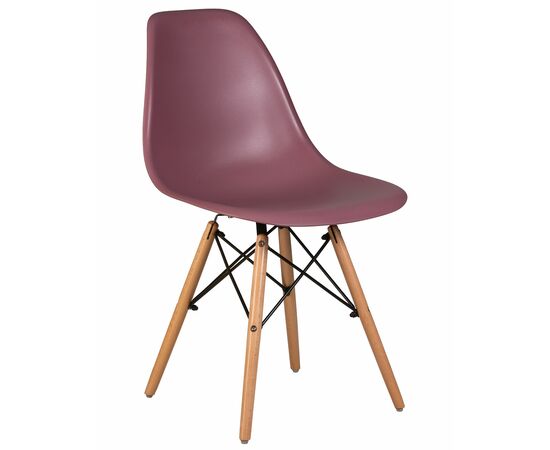 Набор 4 шт Стул обеденный DOBRIN DSW, ножки светлый бук, цвет пыльная роза (NX-P-11), Вариант: ножки светлый бук, цвет пыльная роза (NX-P-11), изображение 2 | Интернет магазин мебели и декора LifeDekor