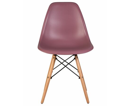 Набор 4 шт Стул обеденный DOBRIN DSW, ножки светлый бук, цвет пыльная роза (NX-P-11), Вариант: ножки светлый бук, цвет пыльная роза (NX-P-11), изображение 7 | Интернет магазин мебели и декора LifeDekor