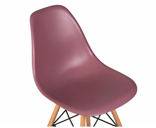 Набор 4 шт Стул обеденный DOBRIN DSW, ножки светлый бук, цвет пыльная роза (NX-P-11), Вариант: ножки светлый бук, цвет пыльная роза (NX-P-11), изображение 8 | Интернет магазин мебели и декора LifeDekor