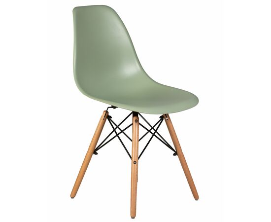 Набор 4 шт Стул обеденный DOBRIN DSW, ножки светлый бук, цвет мятный (NX-G-09), Вариант: ножки светлый бук, цвет мятный (NX-G-09), изображение 3 | Интернет магазин мебели и декора LifeDekor