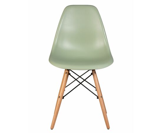 Набор 4 шт Стул обеденный DOBRIN DSW, ножки светлый бук, цвет мятный (NX-G-09), Вариант: ножки светлый бук, цвет мятный (NX-G-09), изображение 7 | Интернет магазин мебели и декора LifeDekor