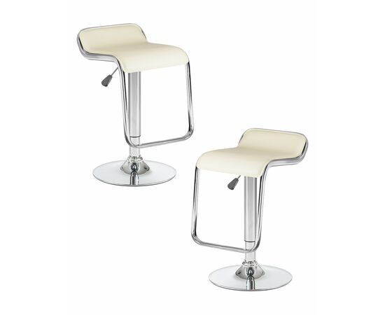 Набор 2 шт Стул барный DOBRIN CRACK, кремовый, Вариант: кремовый | Интернет магазин мебели и декора LifeDekor