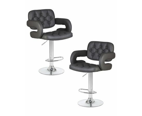 Набор 2 шт Стул барный DOBRIN TIESTO, серый, Вариант: серый | Интернет магазин мебели и декора LifeDekor