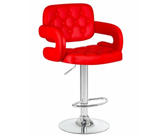 Набор 2 шт Стул барный DOBRIN TIESTO, красный, Вариант: красный, изображение 2 | Интернет магазин мебели и декора LifeDekor