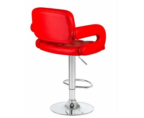 Набор 2 шт Стул барный DOBRIN TIESTO, красный, Вариант: красный, изображение 5 | Интернет магазин мебели и декора LifeDekor