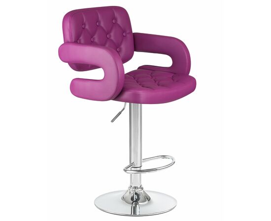 Набор 2 шт Стул барный DOBRIN TIESTO, фиолетовый, Вариант: фиолетовый, изображение 3 | Интернет магазин мебели и декора LifeDekor