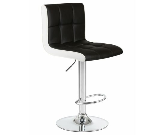 Набор 2 шт Стул барный DOBRIN CANDY, чёрно-белый, Вариант: чёрно-белый, изображение 3 | Интернет магазин мебели и декора LifeDekor