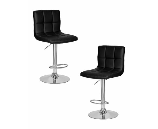 Набор 2 шт Стул барный DOBRIN CANDY, черный, Вариант: чёрный | Интернет магазин мебели и декора LifeDekor