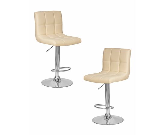 Набор 2 шт Стул барный DOBRIN CANDY, кремовый, Вариант: кремовый | Интернет магазин мебели и декора LifeDekor