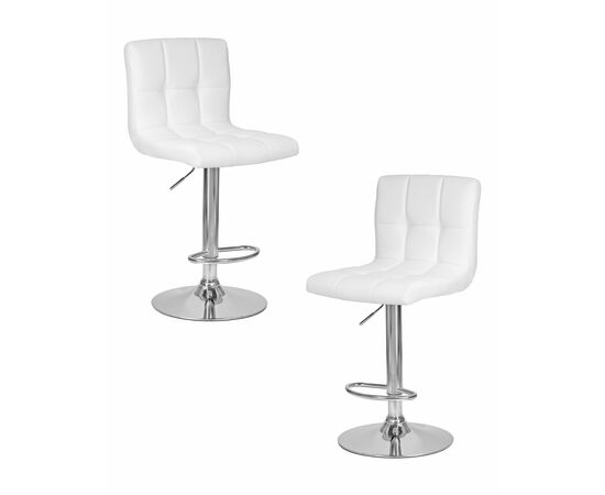 Набор 2 шт Стул барный DOBRIN CANDY, белый, Вариант: белый | Интернет магазин мебели и декора LifeDekor
