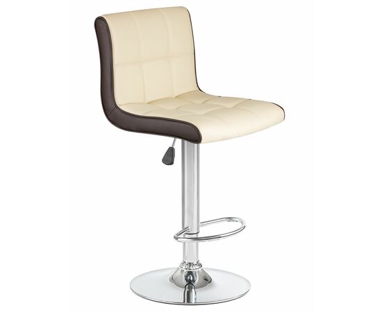 Набор 2 шт Стул барный DOBRIN CANDY, кремово-коричневый, Вариант: кремово-коричневый, изображение 2 | Интернет магазин мебели и декора LifeDekor