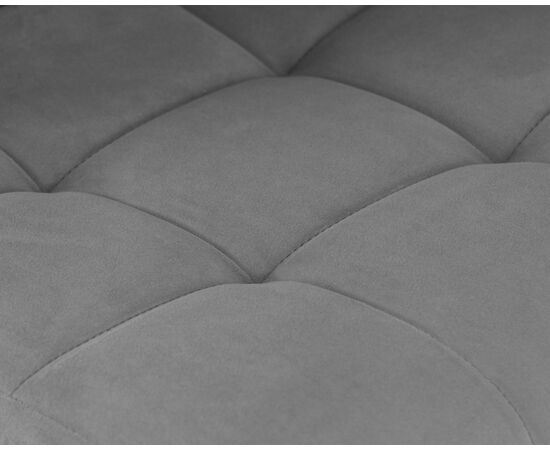 Набор 2 шт Стул барный DOBRIN CANDY, серый велюр (MJ9-75), Вариант: серый велюр (MJ9-75), изображение 8 | Интернет магазин мебели и декора LifeDekor