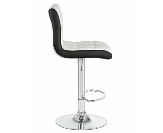 Набор 2 шт Стул барный DOBRIN CANDY, бело-чёрный, Вариант: бело-чёрный, изображение 4 | Интернет магазин мебели и декора LifeDekor