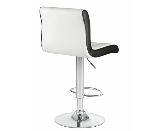 Набор 2 шт Стул барный DOBRIN CANDY, бело-чёрный, Вариант: бело-чёрный, изображение 5 | Интернет магазин мебели и декора LifeDekor