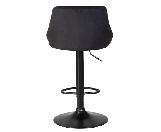 Набор 2 шт Стул барный DOBRIN LOGAN BLACK, черный велюр (MJ9-101), Вариант: черный велюр (MJ9-101), изображение 6 | Интернет магазин мебели и декора LifeDekor