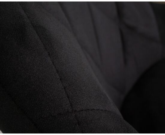 Набор 2 шт Стул барный DOBRIN LOGAN BLACK, черный велюр (MJ9-101), Вариант: черный велюр (MJ9-101), изображение 9 | Интернет магазин мебели и декора LifeDekor