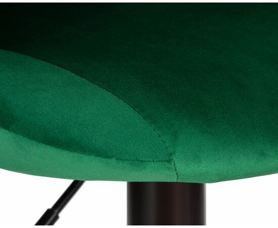 Набор 2 шт Стул барный DOBRIN LOGAN BLACK, зеленый велюр (MJ9-88), Вариант: зеленый велюр (MJ9-88), изображение 8 | Интернет магазин мебели и декора LifeDekor