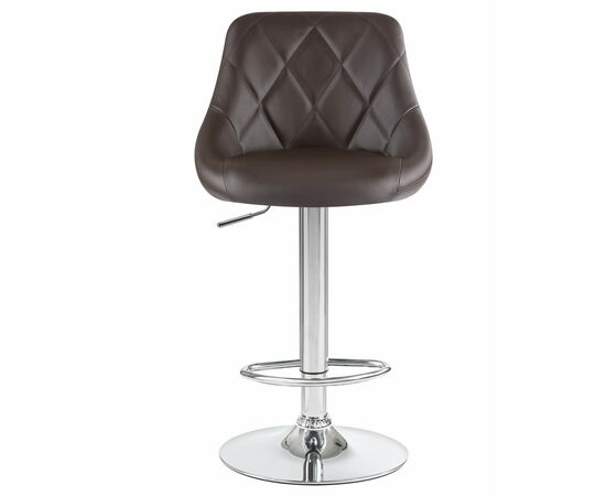 Набор 2 шт Стул барный DOBRIN LOGAN, коричневый, Вариант: коричневый, изображение 7 | Интернет магазин мебели и декора LifeDekor