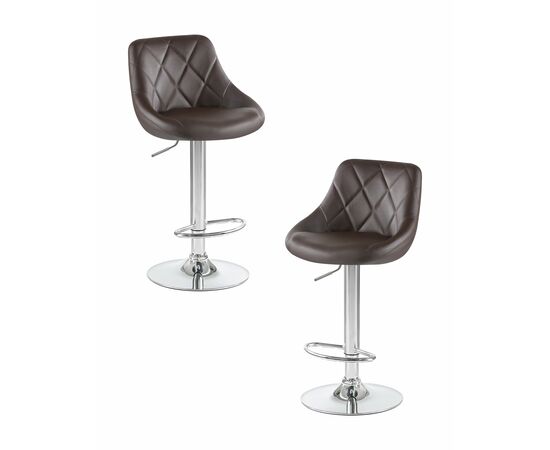Набор 2 шт Стул барный DOBRIN LOGAN, коричневый, Вариант: коричневый | Интернет магазин мебели и декора LifeDekor