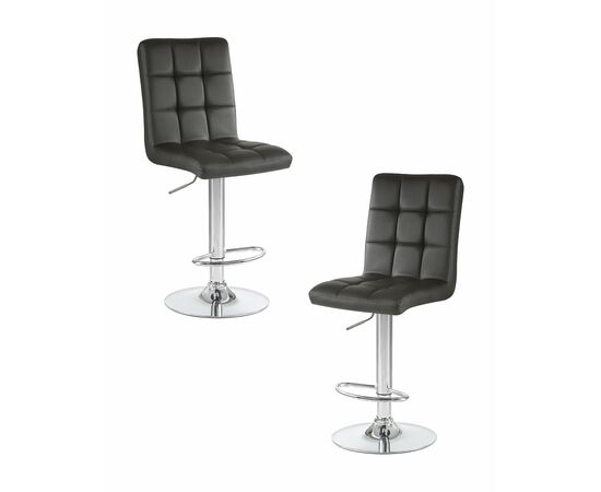 Набор 2 шт Стул барный DOBRIN KRUGER, чёрный, Вариант: чёрный | Интернет магазин мебели и декора LifeDekor