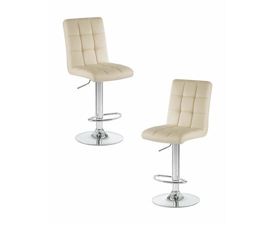 Набор 2 шт Стул барный DOBRIN KRUGER, кремовый, Вариант: кремовый | Интернет магазин мебели и декора LifeDekor
