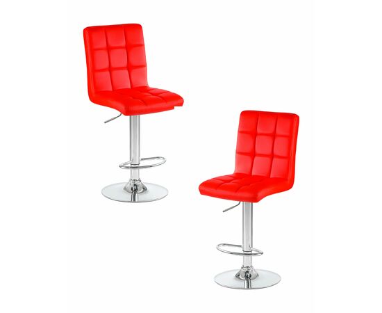 Набор 2 шт Стул барный DOBRIN KRUGER, красный, Вариант: красный | Интернет магазин мебели и декора LifeDekor