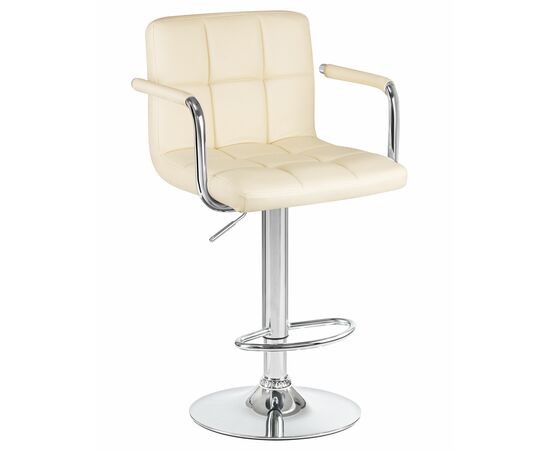 Набор 2 шт Стул барный DOBRIN KRUGER ARM, кремовый, Вариант: кремовый, изображение 2 | Интернет магазин мебели и декора LifeDekor