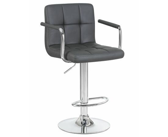 Набор 2 шт Стул барный DOBRIN KRUGER ARM, серый, Вариант: серый, изображение 2 | Интернет магазин мебели и декора LifeDekor