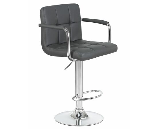 Набор 2 шт Стул барный DOBRIN KRUGER ARM, серый, Вариант: серый, изображение 3 | Интернет магазин мебели и декора LifeDekor