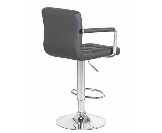 Набор 2 шт Стул барный DOBRIN KRUGER ARM, серый, Вариант: серый, изображение 5 | Интернет магазин мебели и декора LifeDekor