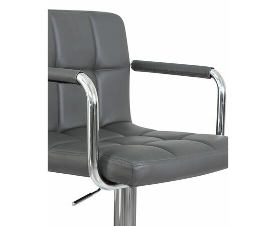 Набор 2 шт Стул барный DOBRIN KRUGER ARM, серый, Вариант: серый, изображение 8 | Интернет магазин мебели и декора LifeDekor