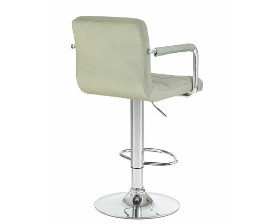 Набор 2 шт Стул барный DOBRIN KRUGER ARM, мятный велюр (MJ9-87), Вариант: мятный велюр (MJ9-87), изображение 5 | Интернет магазин мебели и декора LifeDekor