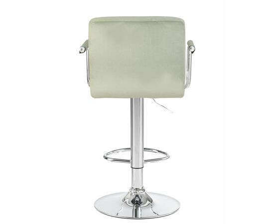 Набор 2 шт Стул барный DOBRIN KRUGER ARM, мятный велюр (MJ9-87), Вариант: мятный велюр (MJ9-87), изображение 6 | Интернет магазин мебели и декора LifeDekor